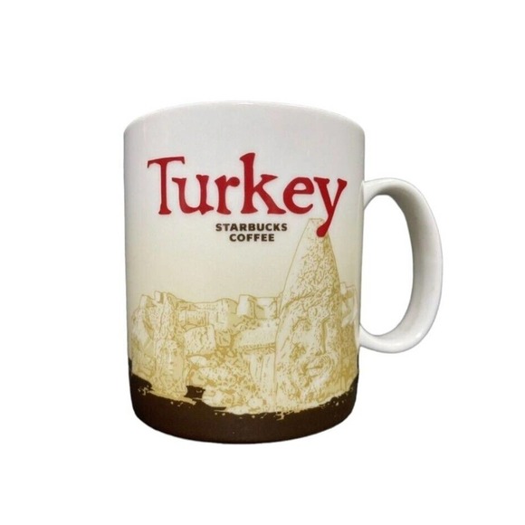 Starbucks Global Icon Collector Series Turkey Demitasse Coffee Mug 16oz - Picture 1 of 5